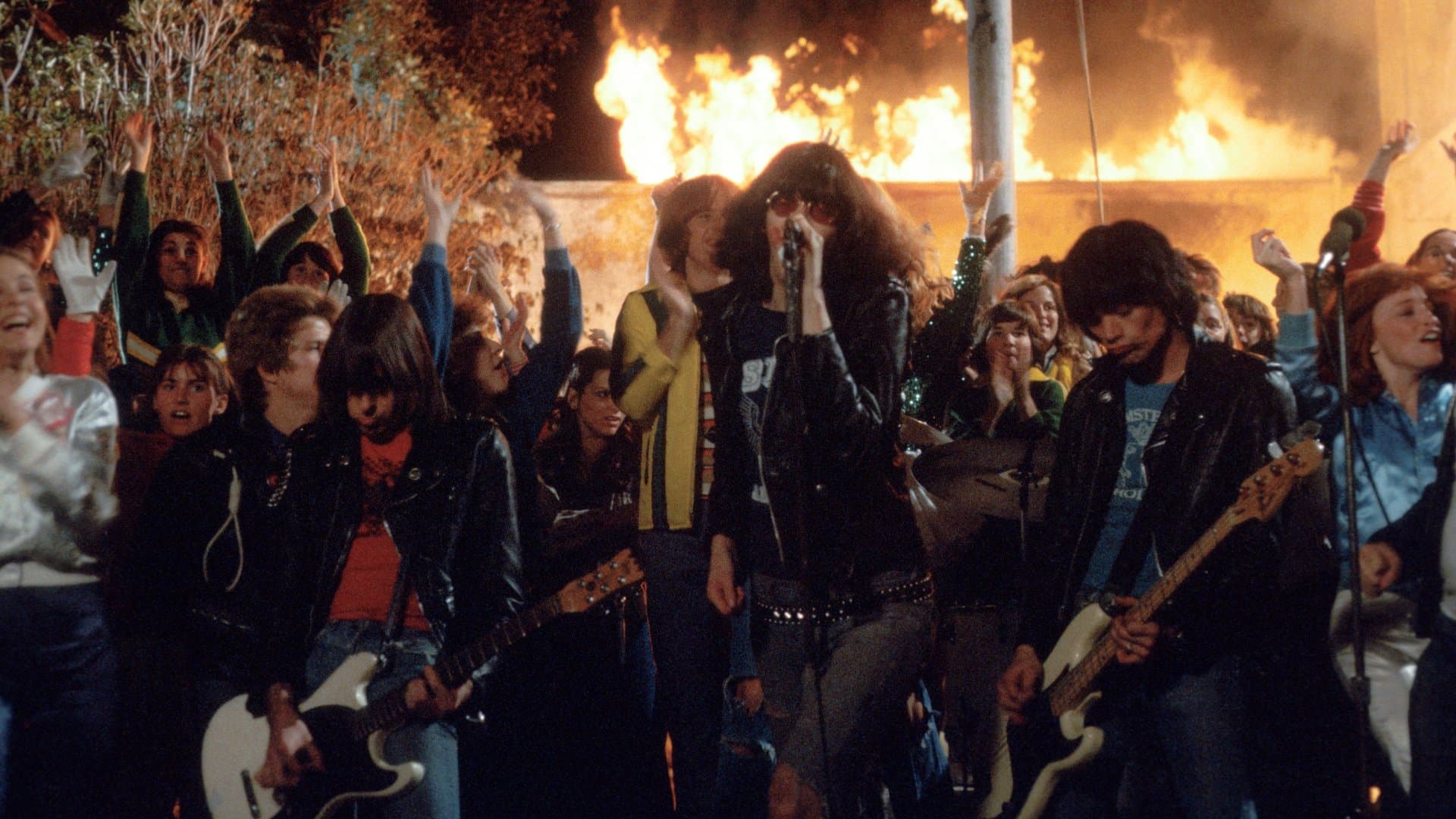 Backdrop for Rock 'n' Roll High School