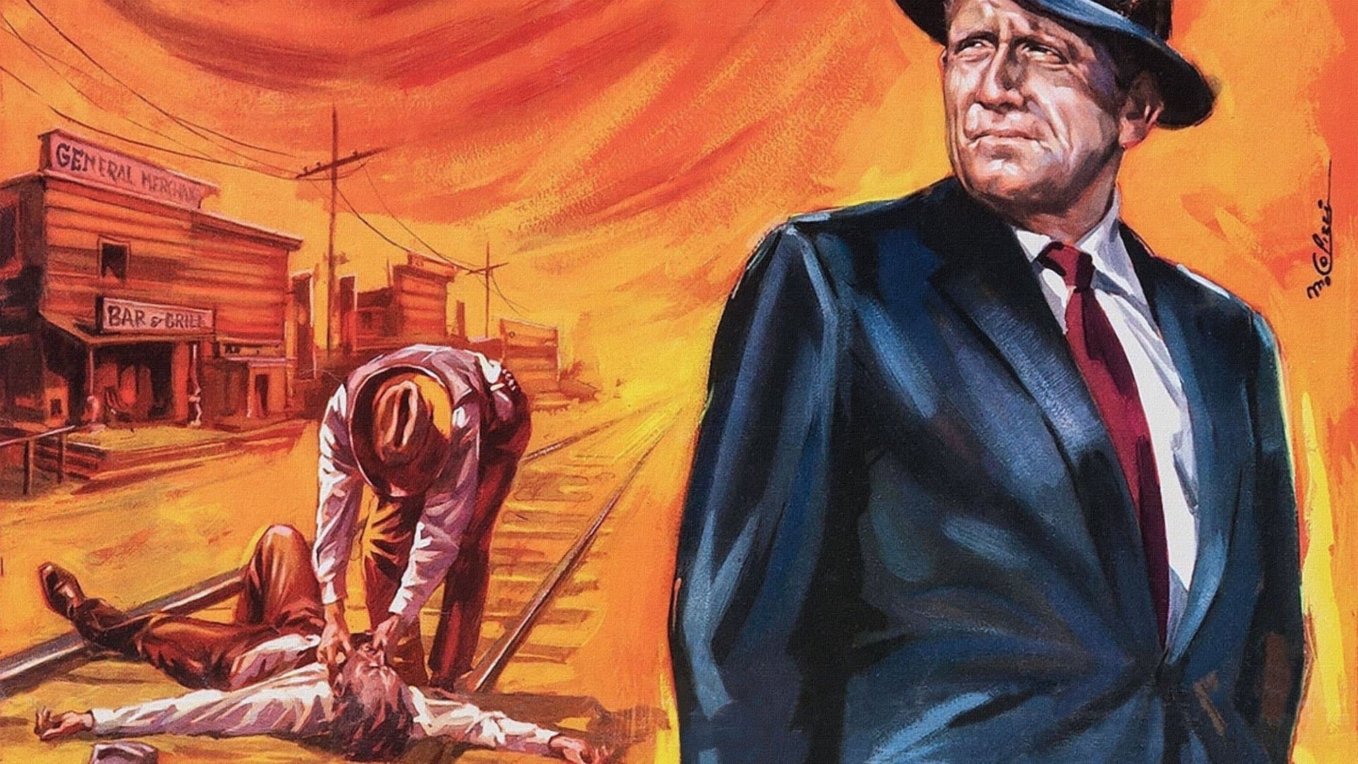 Backdrop for Bad Day at Black Rock