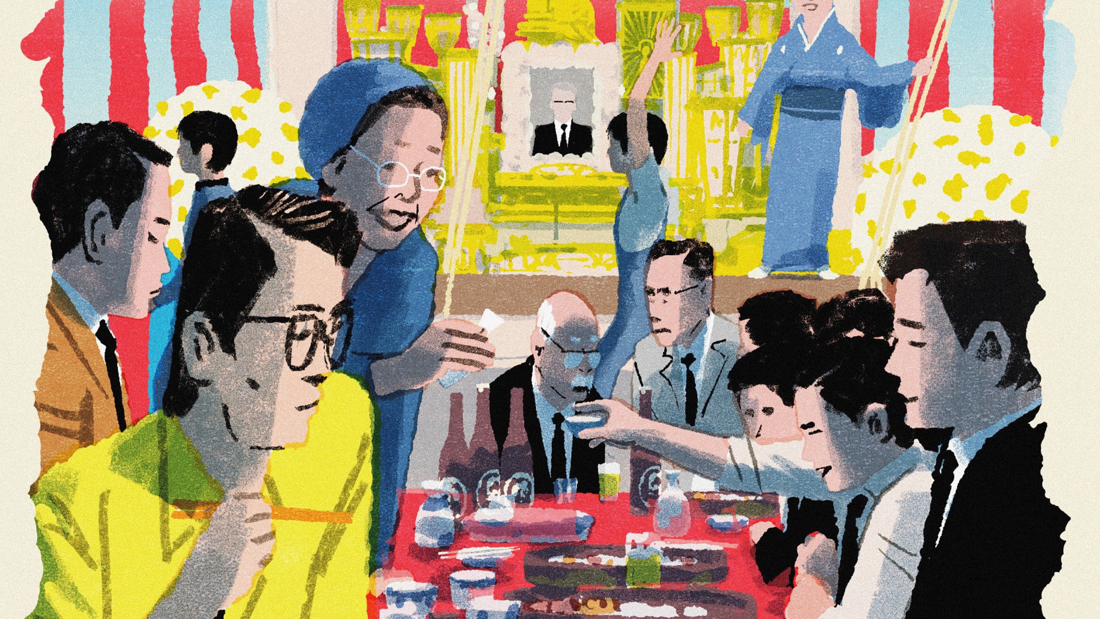 Backdrop for The Funeral