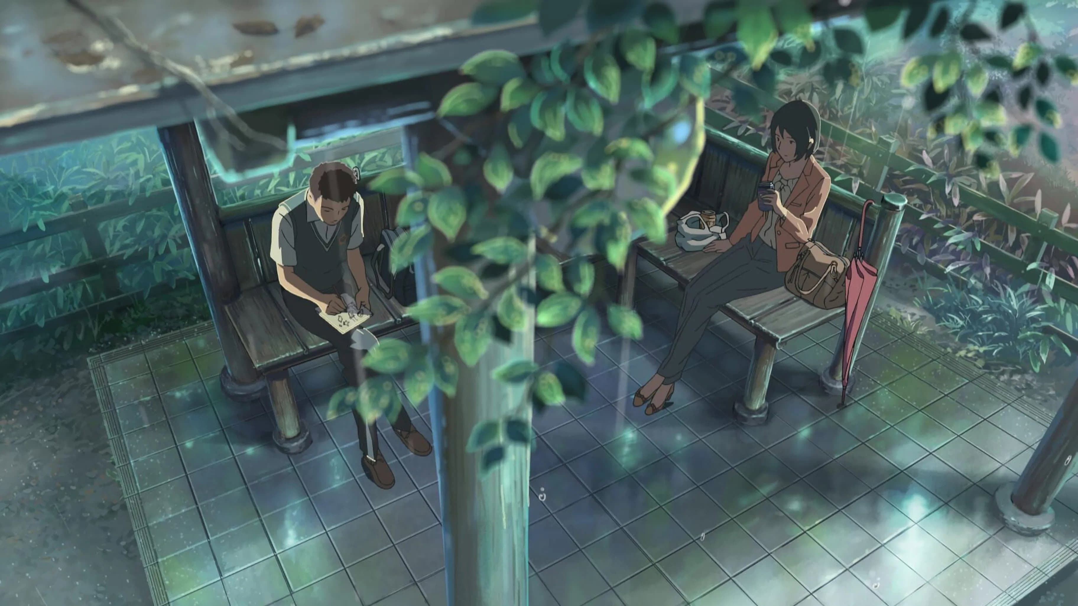 Backdrop for The Garden of Words