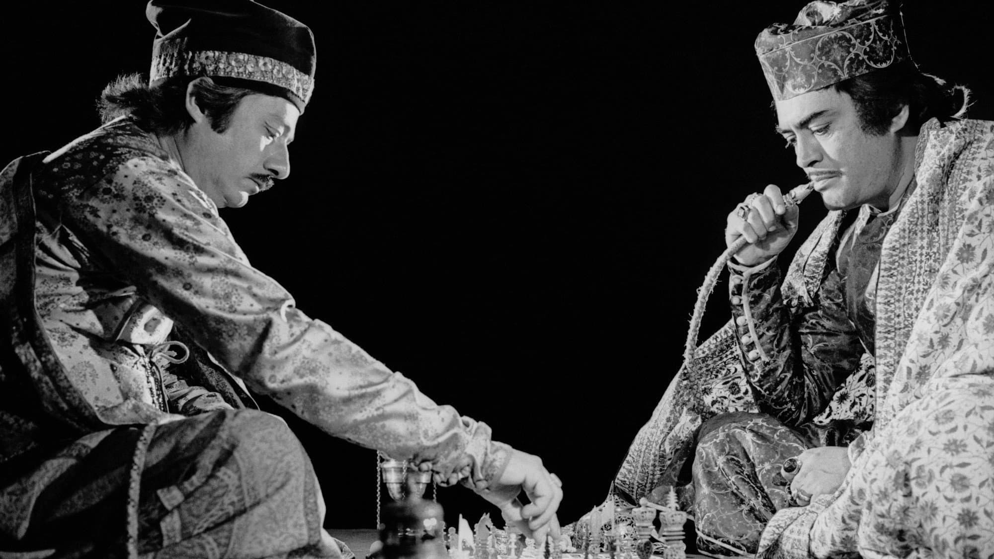 Backdrop for The Chess Players