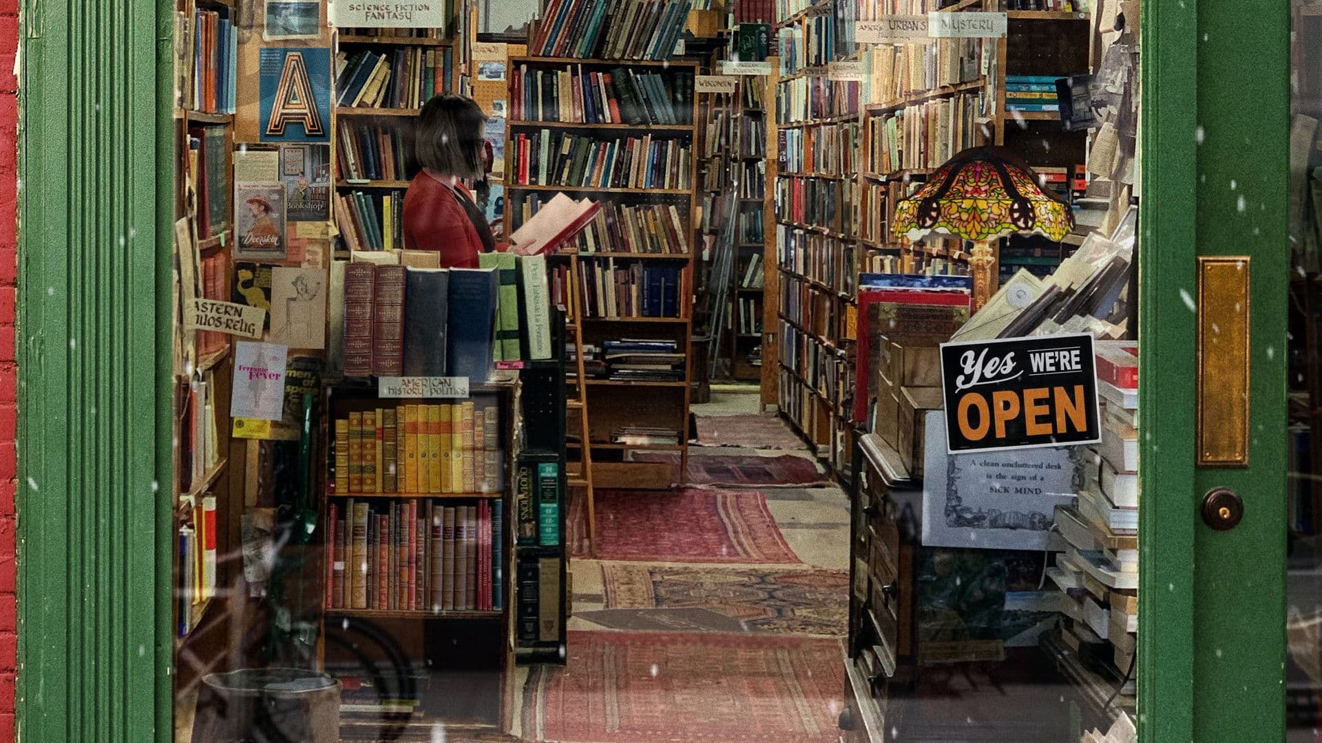 Backdrop for The Booksellers
