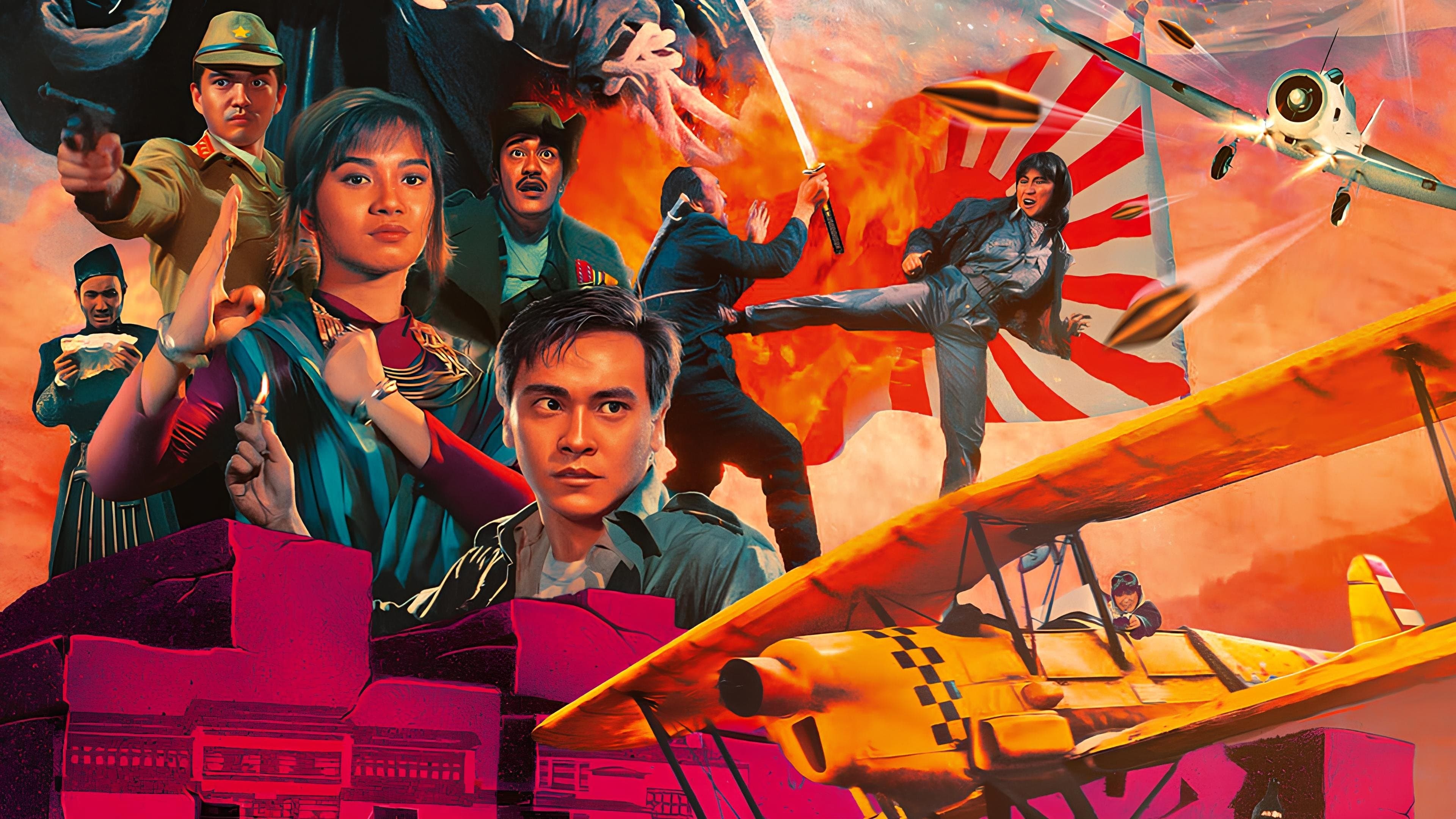 Backdrop for Magnificent Warriors