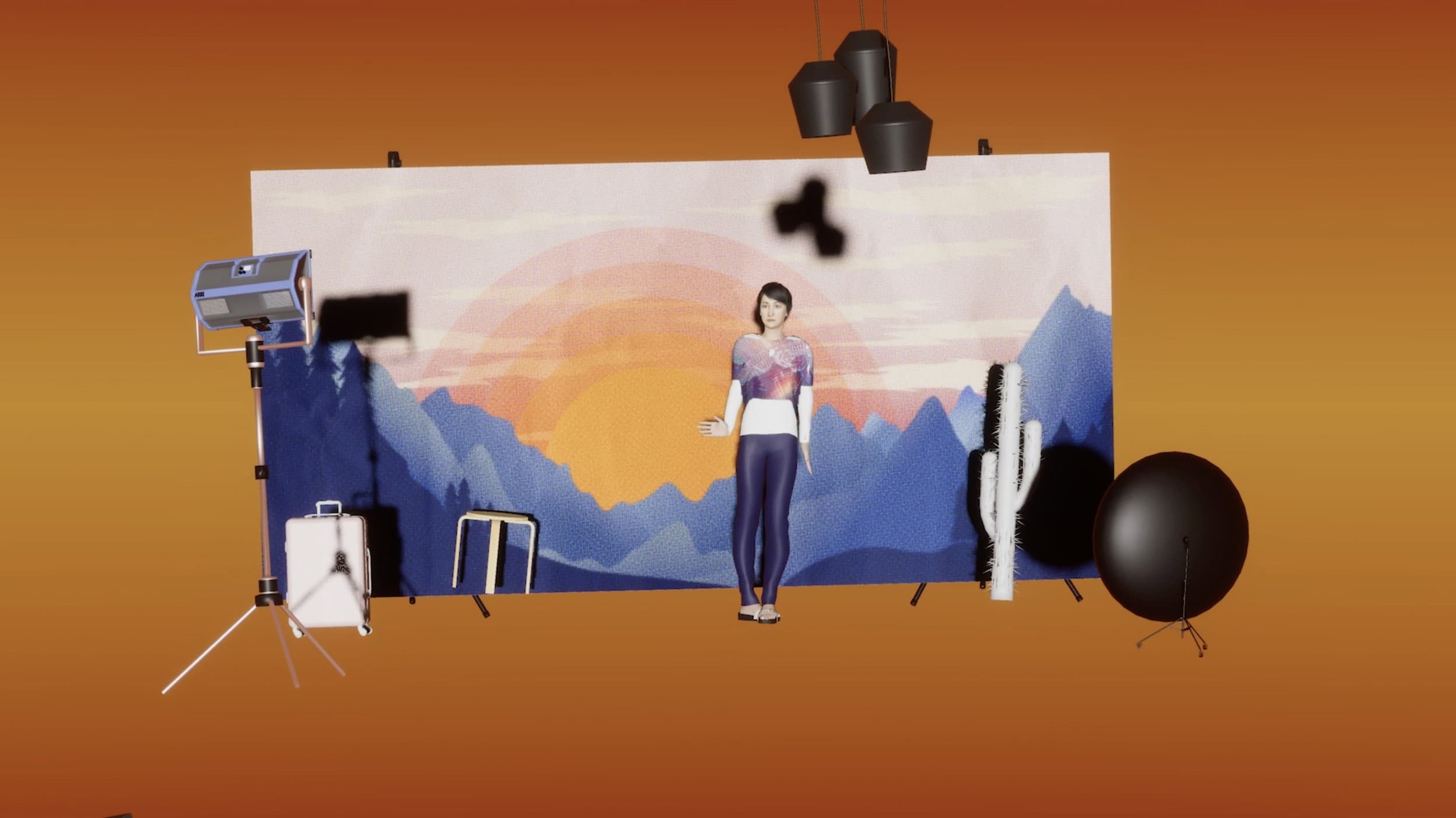Backdrop for my favorite software is being here