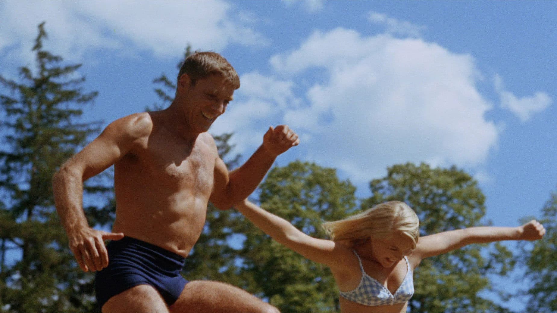 Backdrop for The Swimmer