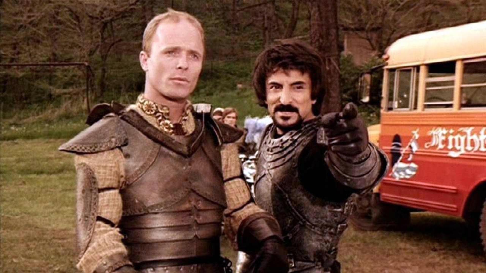 Backdrop for Knightriders