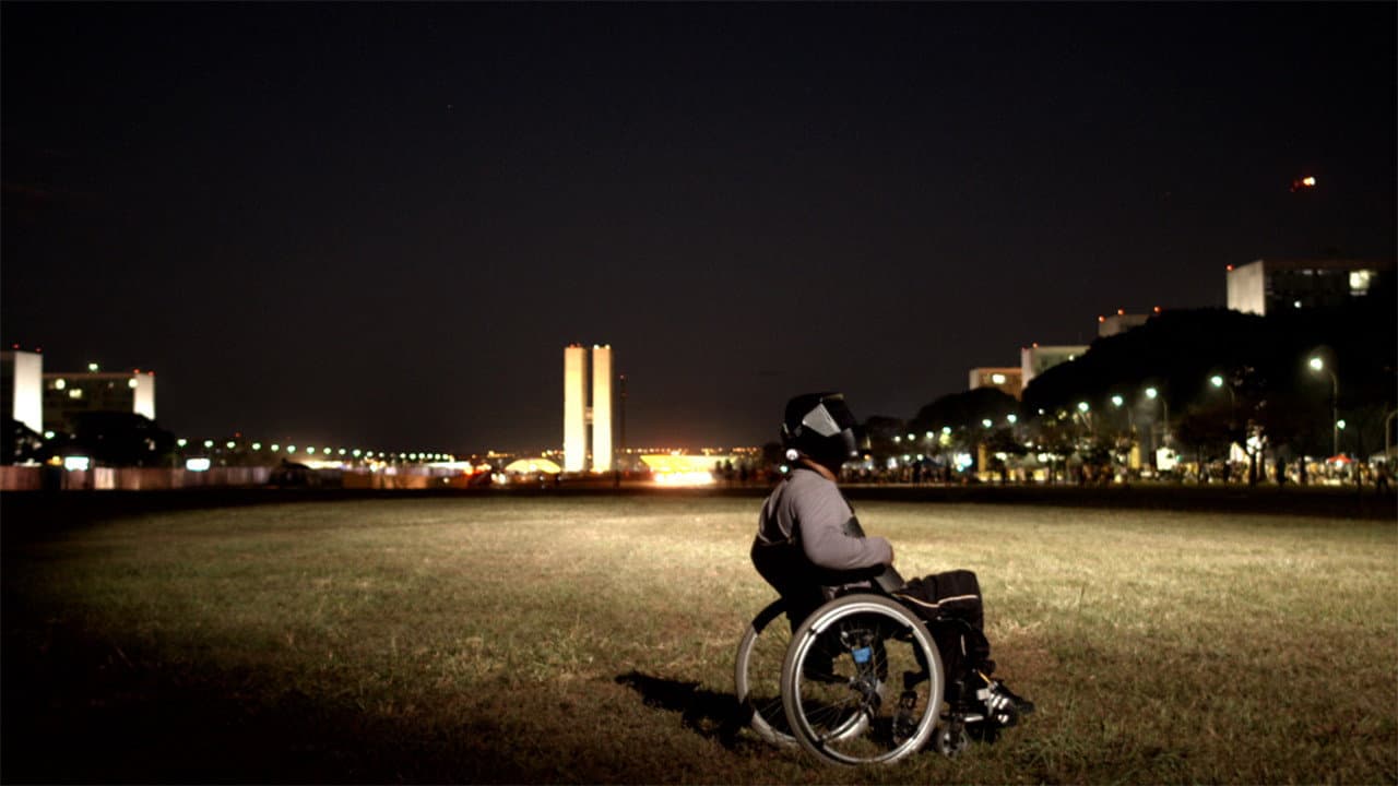 Backdrop for Once There Was Brasília
