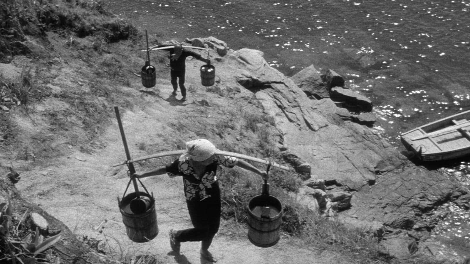 Backdrop for The Naked Island