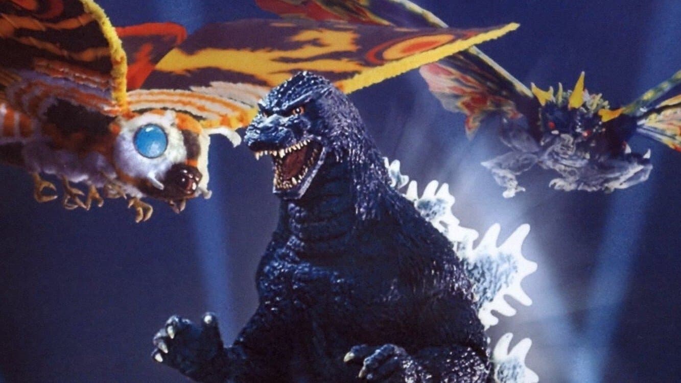 Backdrop for Godzilla vs. Mothra