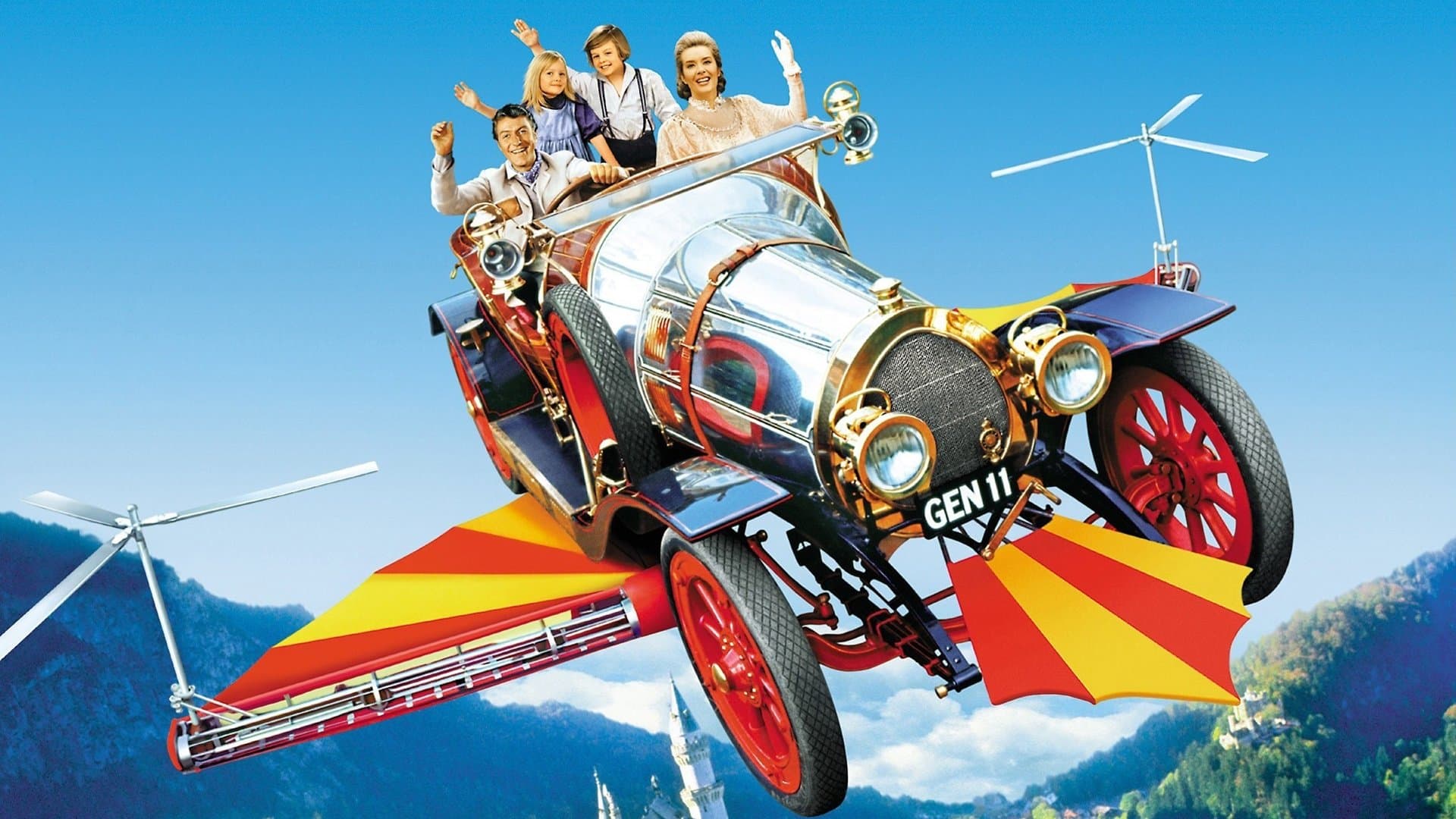 Backdrop for Chitty Chitty Bang Bang