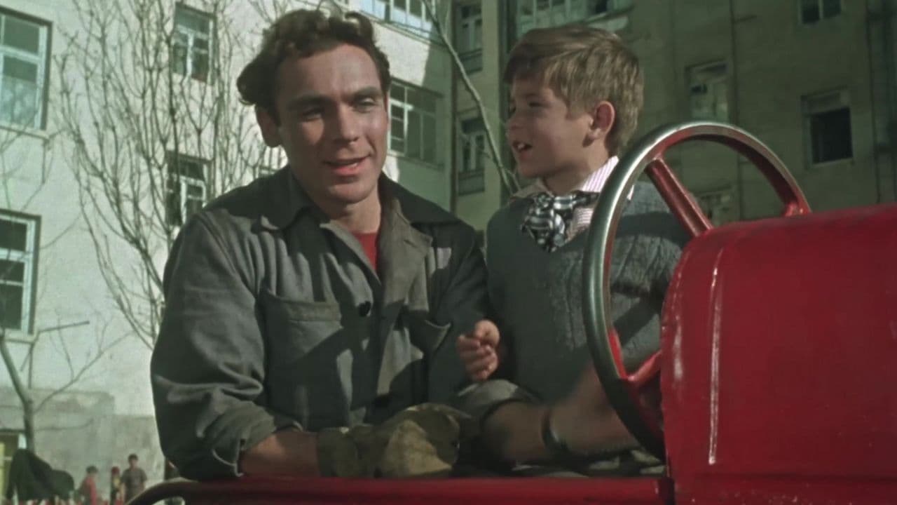 Backdrop for The Steamroller and the Violin