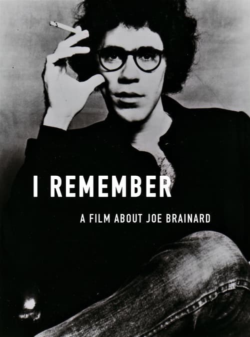 Poster for I Remember: A Film About Joe Brainard