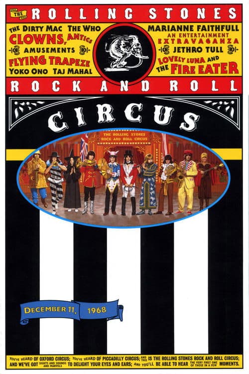 Poster for The Rolling Stones Rock and Roll Circus