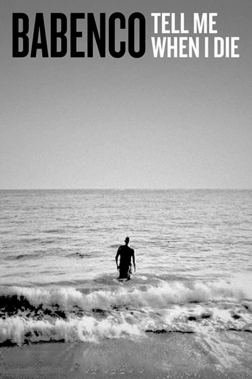 Poster for Babenco: Tell Me When I Die