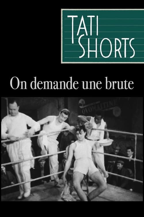 Poster for On demande une brute