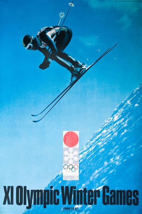 Poster for Sapporo Winter Olympics
