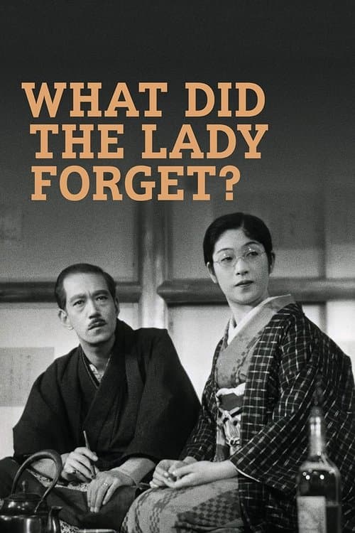 Poster for What Did the Lady Forget?