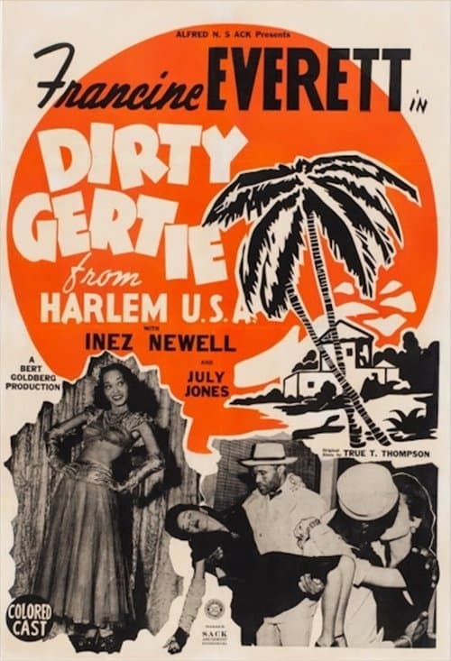 Poster for Dirty Gertie from Harlem U.S.A.