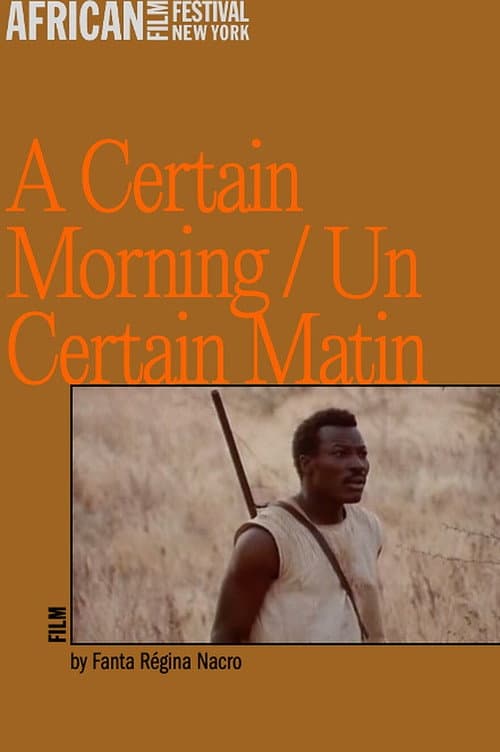 Poster for A Certain Morning