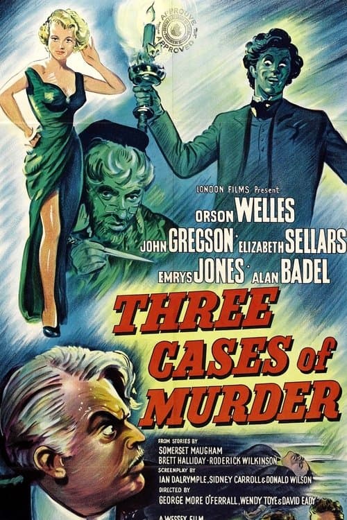 Poster for Three Cases of Murder