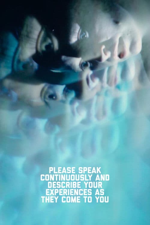 Poster for Please Speak Continuously and Describe Your Experiences as They Come to You