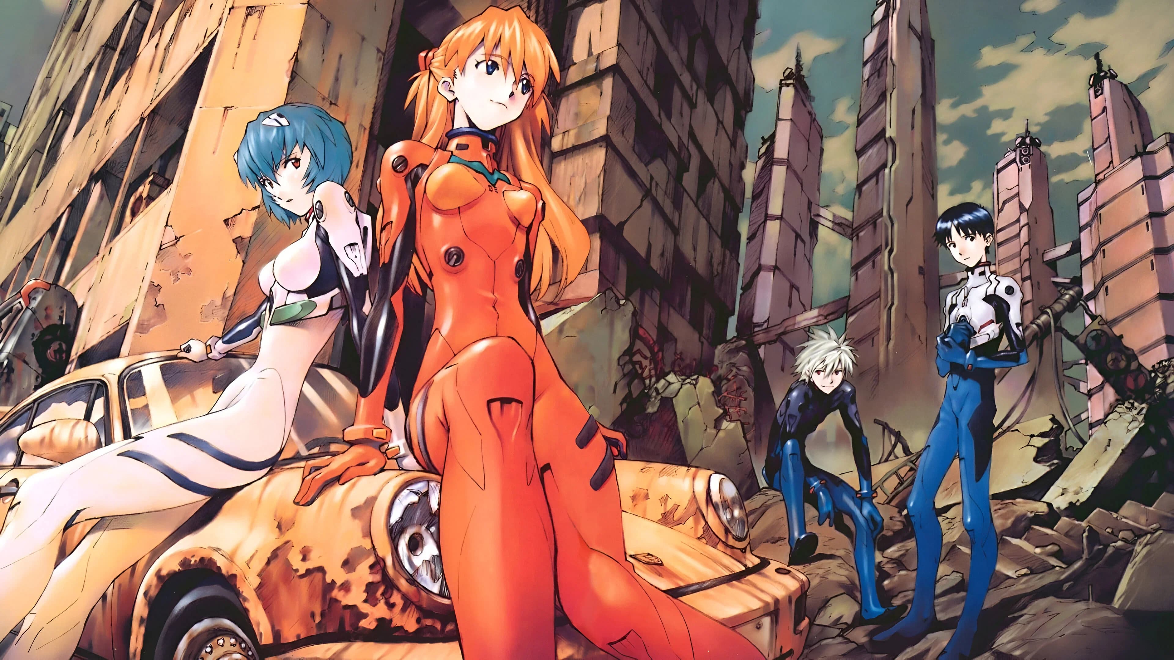 Backdrop for Neon Genesis Evangelion