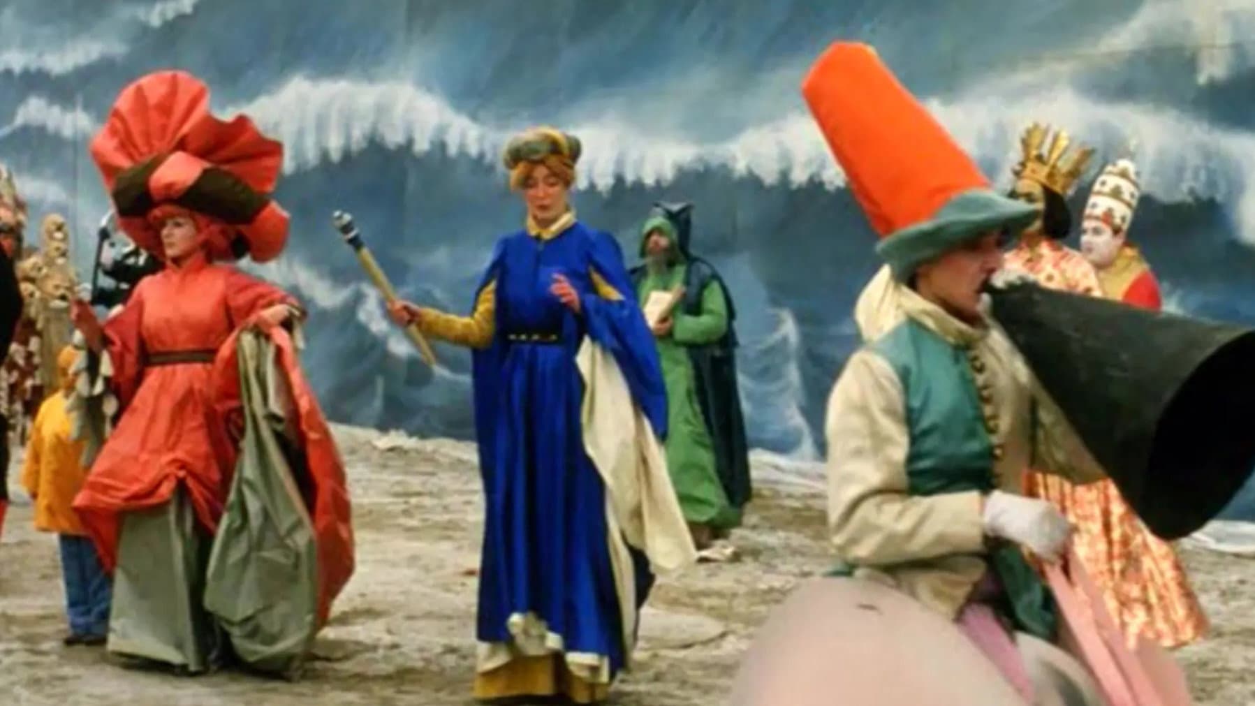 Backdrop for Seven Women, Seven Sins