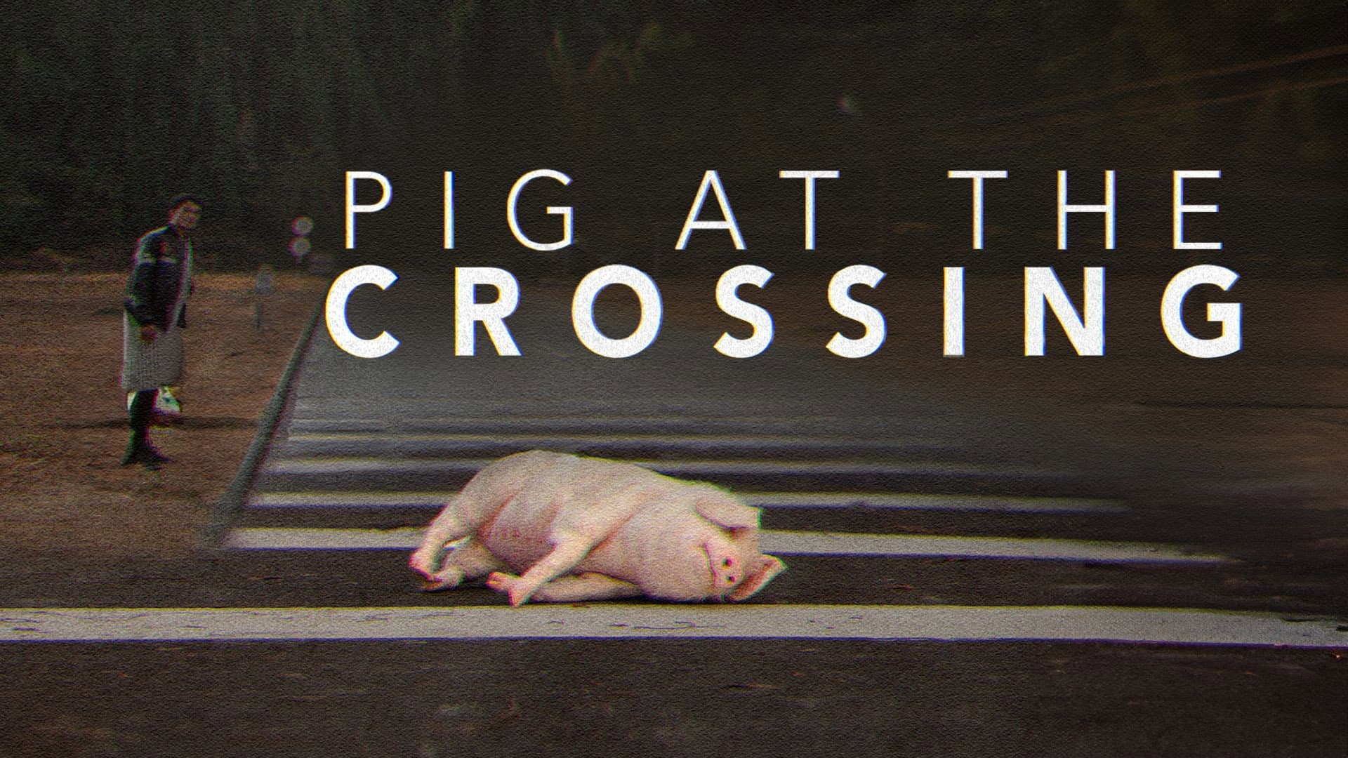 Backdrop for Pig at the Crossing