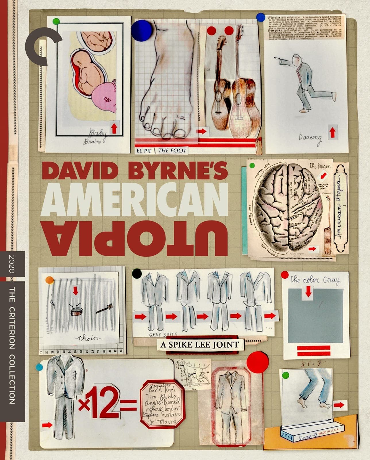 Poster for David Byrne’s American Utopia