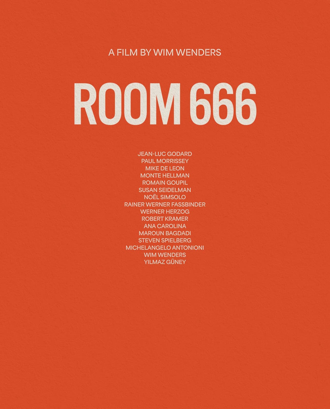 Poster for Room 666