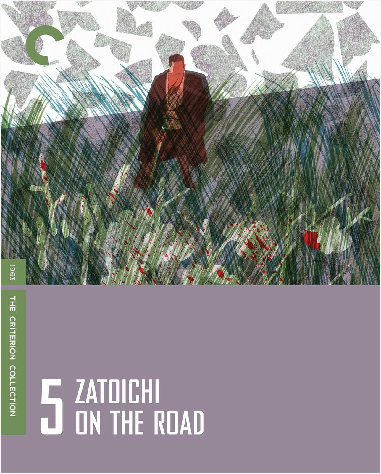 Poster for Zatoichi on the Road