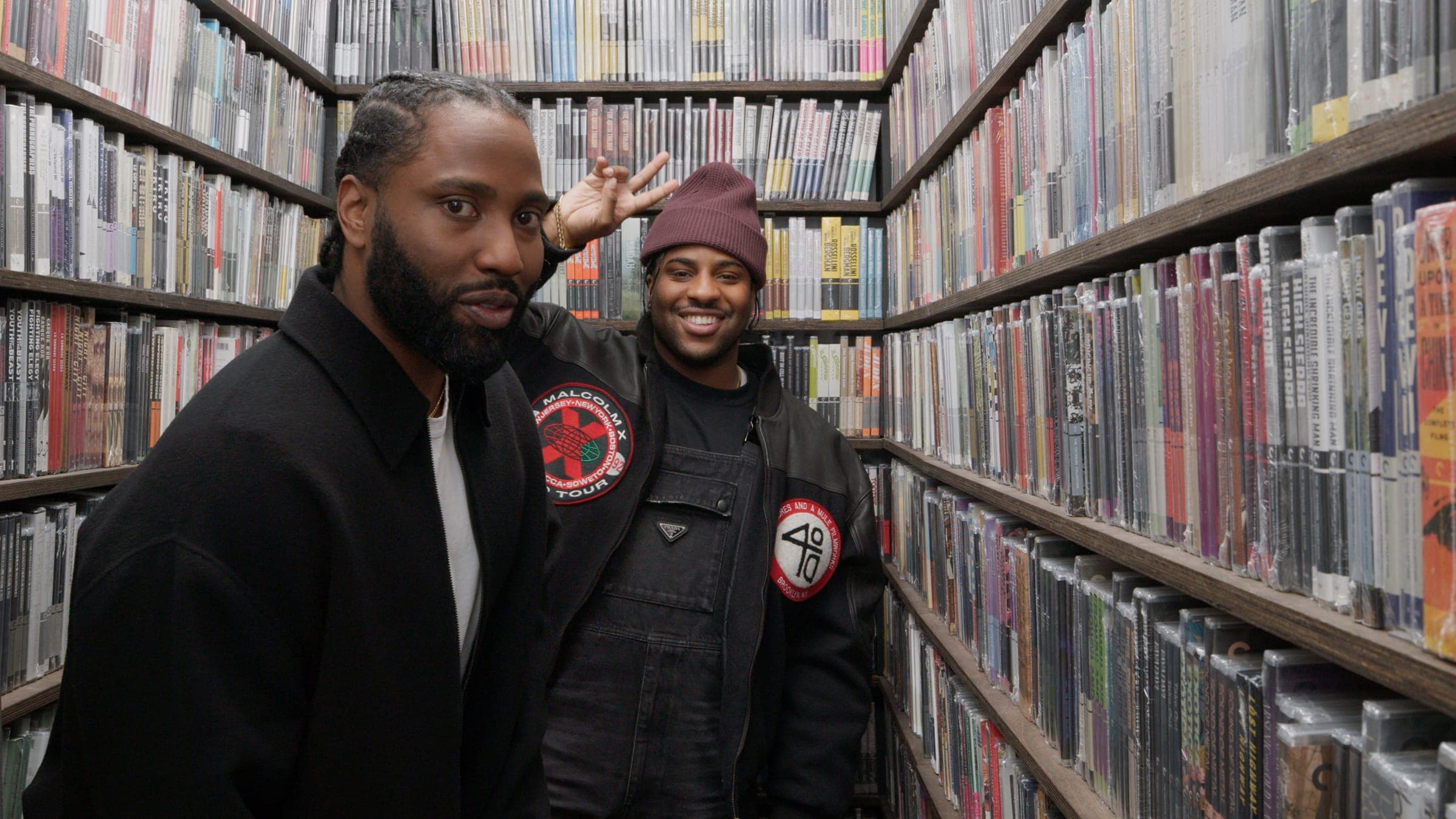 John David Washington and Malcolm Washington