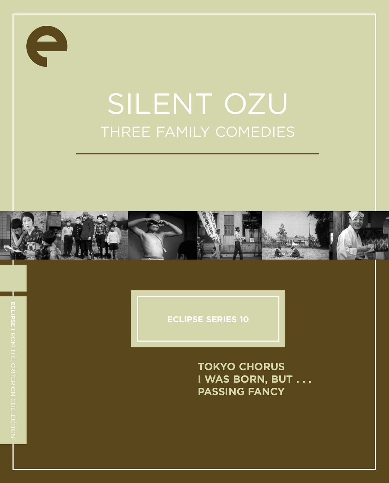 Eclipse Series 10: Silent Ozu—Three Family Comedies